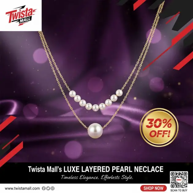 White Pearl Necklace