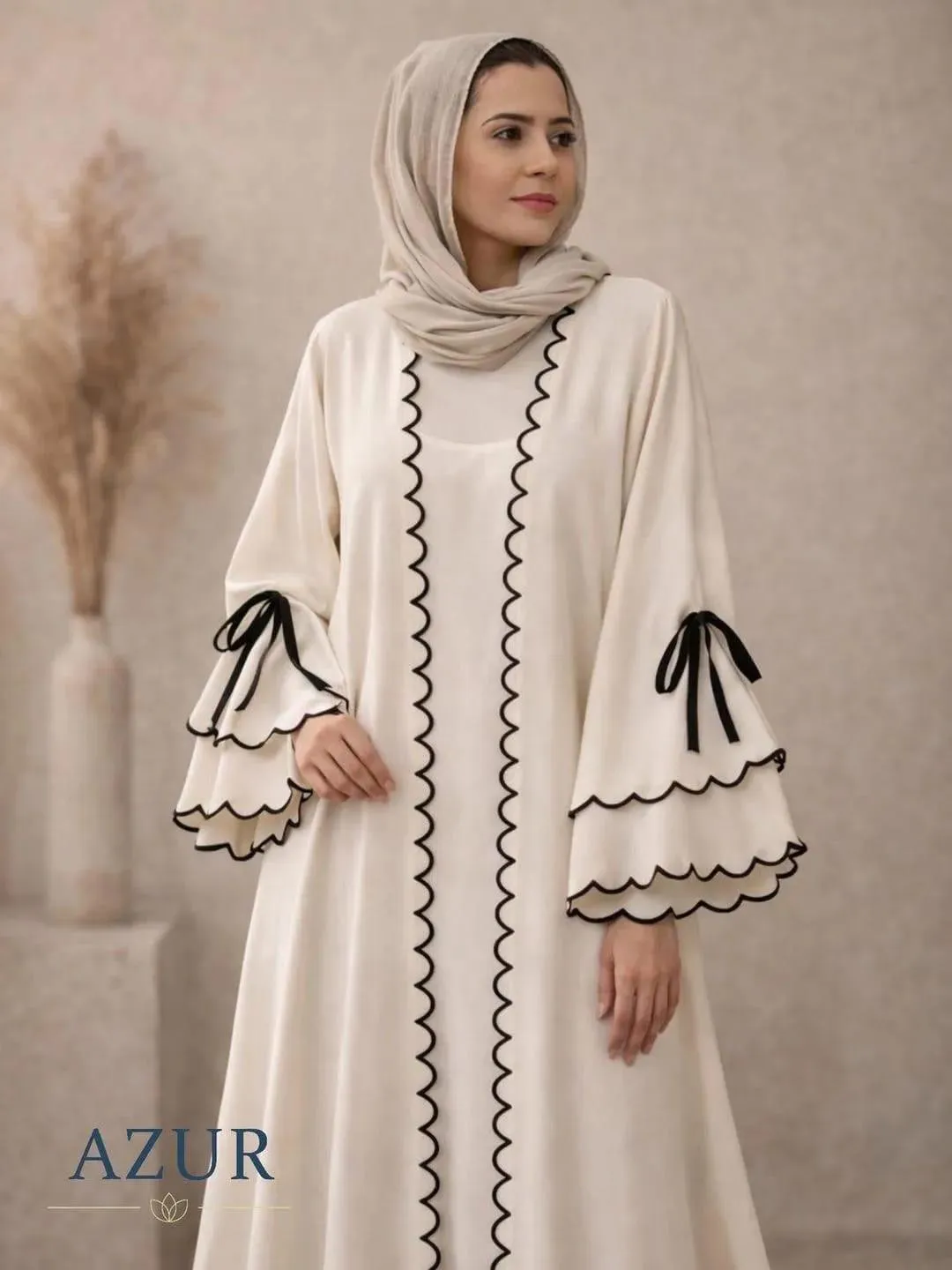 Georgette Classic Abaya - Image 4