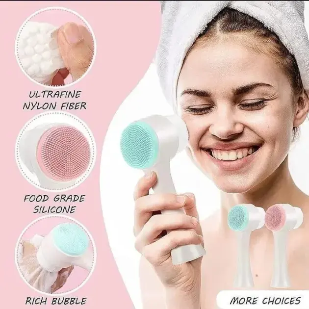Easy Cleaning Facial Cleansing Massager Brush