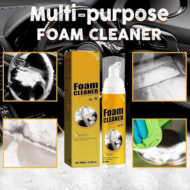 Ultra Soft Foam Cleaner - Effortlessly Remove Dirt & Grime | 1 Pc